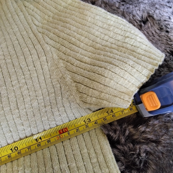 Madewell Women's Barbrook Button Front Sweater Top Size M In Seamoss Green - Picture 3 of 6